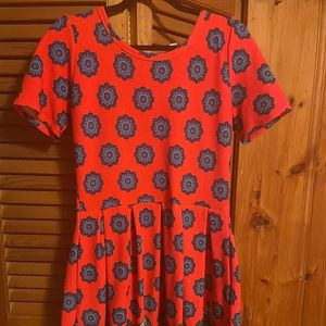 EUC Lularoe dress with pockets